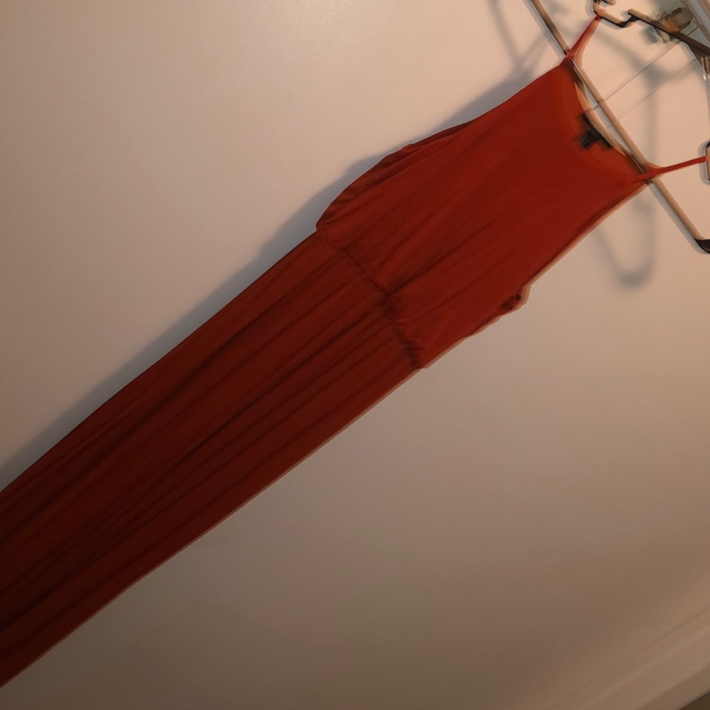 Burnt Orange Maxi Dress